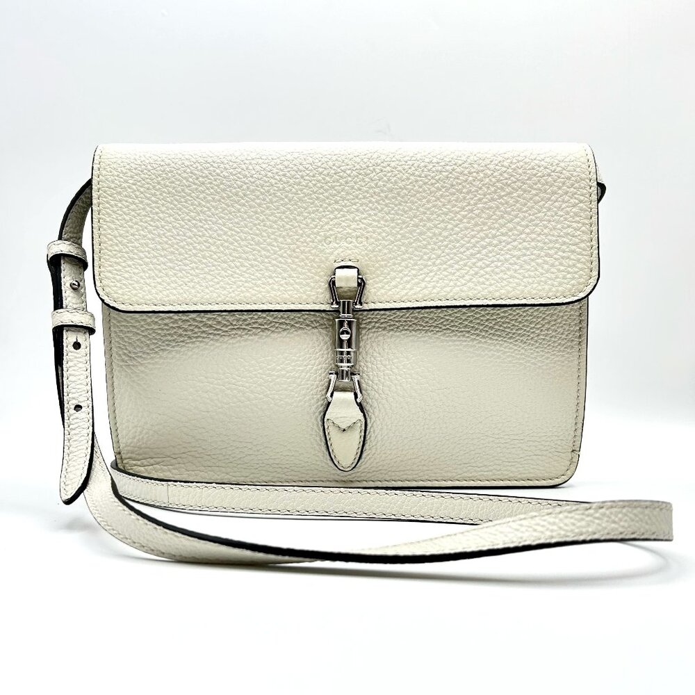 Gucci Soft Jackie Shoulder Crossbody Bag Clutch EUC